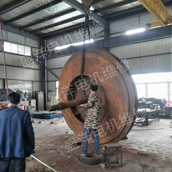 铜陵风机维修现场