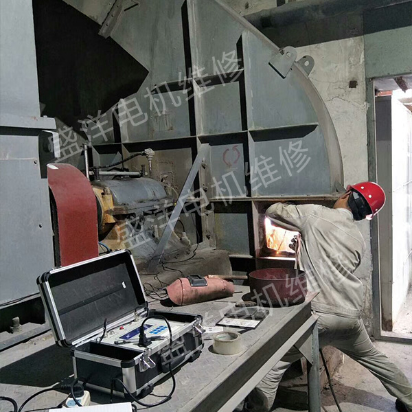 铜陵风机维修现场